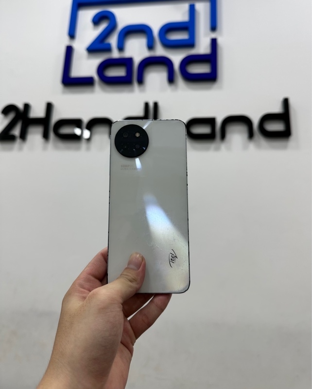 Điện thoại Itel S23 - 8/256GB - Màu trắng - Ngoại hình 97% - Màn ám 1 đốm phản quang - Body