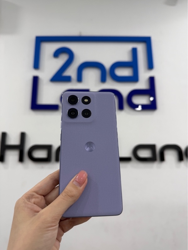 Điện thoại Motorola G86 Power 5G - chip dimensity 7400 - 8/128gb - Màu tím - Ngoại hình 97% - viền trầy , kính cam trầy - Kèm box , sạc zin