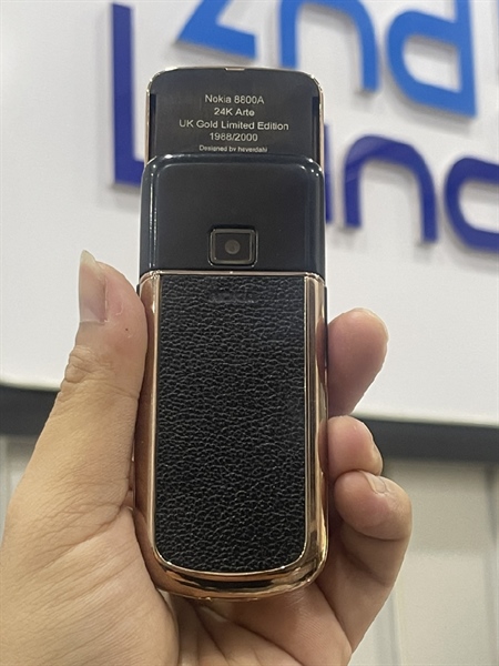 Điện thoại Nokia 8800A - V10.00 RM-451 - Màu Gold - Ngoại hình 97% - bị tróc sơn - body 3