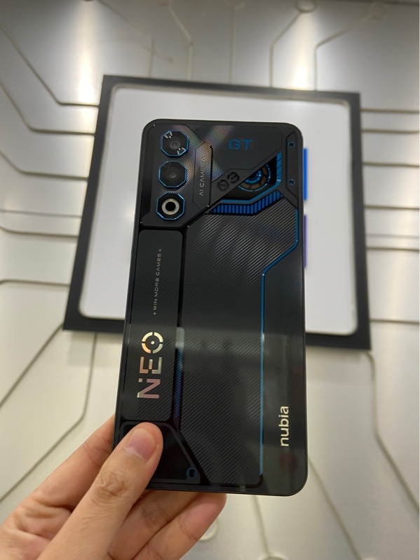 Điện thoại Nubia Neo 3 GT 5G - Bản quốc tế - Chip T9100 - Ram 12/256GB - Màu xám - Ngoại hình: 97.5% - Màn viền vàng nhẹ, xước nhẹ thân - Body