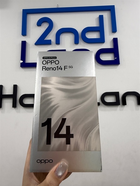 Điện thoại Oppo 14F 5G - Snapdragon 6 Gen 1 - 8/256GB - Màu hồng - Ngoại hình 98% - Còn BH TGDD 07/2026 - Kèm Box , sạc 45W