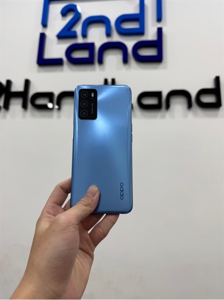 Điện thoại Oppo A16 - Model: CPH2275 - Ram 4/64GB - Màu xanh - Ngoại hình 97% - Màn ám máy trầy xước - Body