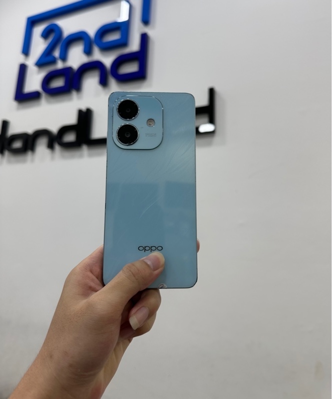 Điện thoại Oppo A3X - Ram 4/128GB - Màu xanh - Ngoại hình 96% - Màn ám trầy xước - Kèm box