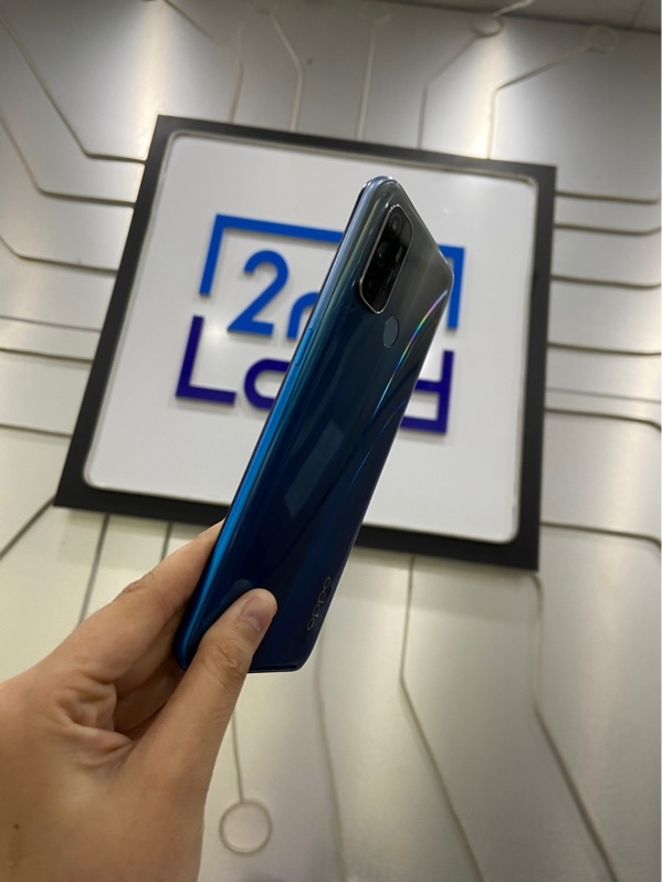 Điện thoại Oppo A53 - Ram 4/128G - Màu xanh - Ngoại hình: 97% - Màn ám hồng nhẹ - Body