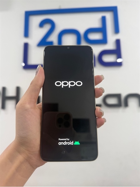 Điện thoại Oppo A57 (CPH2407) - Helio G35 - 4/128GB - Màu vàng - Ngoại hình 97% - Màn ám hồng , màn ép kính , trầy viền , tróc sơn - Body 2