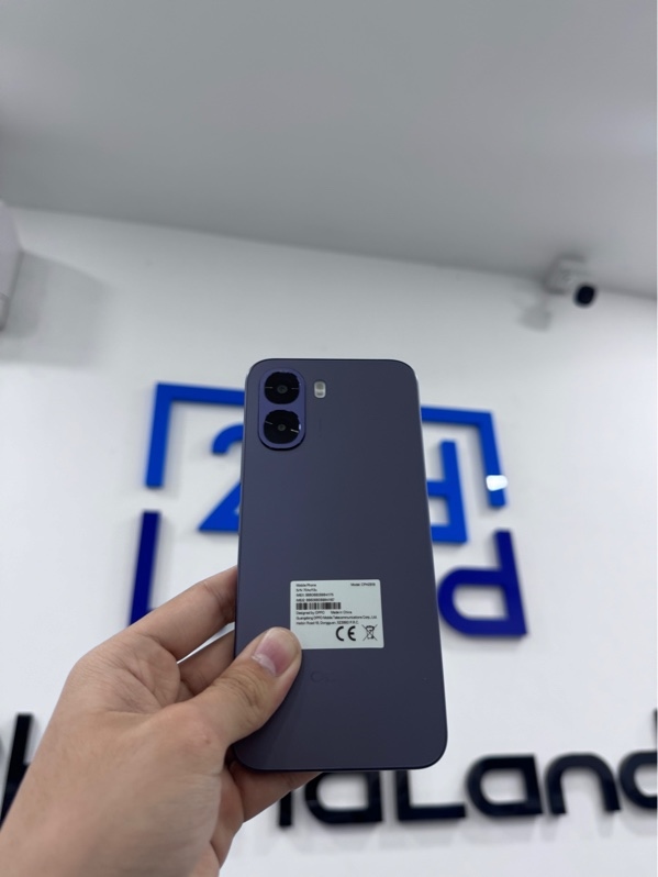 Điện thoại Oppo A6X - Snapdragon 685 - 4/128GB - Màu tím - Ngoại hình 98% - Fullbox có sạc zin, còn BH 17/07/2027