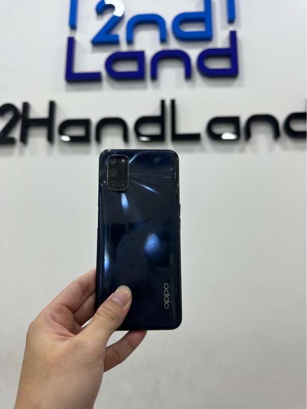 Điện thoại OPPO A92 - Snapdragon 665 - Ram 8/128GB - Màu xanh - Ngoại hình 96% - Lưng hở xấu, trầy cấn. Màn ám xước, pin phồng - Body ( SẢN PHẨM KHÔNG BẢO HÀNH )