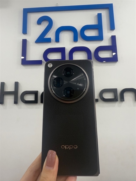 Điện thoại Oppo Find N3 - Máy quốc tế - Snap 8 Gen 2 - 16/512GB - Màu đen - Pin 100% - Ngoại hình 98% - Màn xước lông mèo , kính cam xước nhẹ - Kèm dây sạc