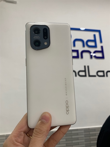 Điện thoại Oppo Find X5 - Snapdragon 888 - 8/256GB - Bản nội địa có tiếng Việt - Có CHPLAY - Màu trắng - Ngoại hình: 97% - Màn trầy, cấn sườn - Body