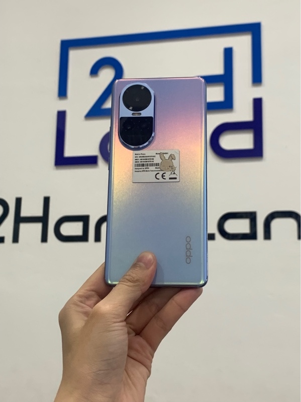 Điện thoại Oppo reno 10 - 5g - Dimensity 7050 - Ram 8gb/rom 256gb - Màu xanh gradient - Ngoại hình: 98% - Body