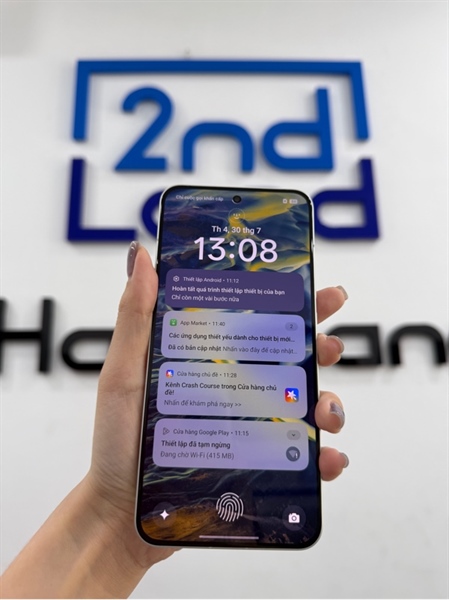 Điện thoại Oppo Reno 14 pro 5G - Dimensity 8450 - 12/512GB - Màu trắng - Ngoại hình 99% - Còn BH TGDD 22/07/2026 - FullBox 3