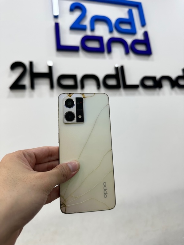 Điện thoại Oppo Reno 8 - 8/256GB - Màu xanh hồng - Ngoại hình xấu - Hư Vân Tay mất nút tăng âm lượng Loa nhỏ, rè nhiều, bể lưng, bể màn, cam sau trầy, trầy cấn nhiều, Màn hình hở, sắp rơi ra, lưng hở Màn đã thay - Body ( SẢN PHẨM KHÔNG BẢO HÀNH )