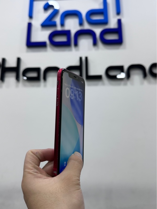 Điện thoại Phone 11 - VN/A - 128GB - IOS 26.6.1 - Pin 100% thay Linh kiện - Màu đỏ - Ngoại hình 96% - Màn ám, máy trầy cấn viền - Body