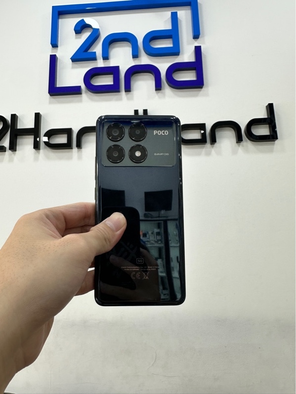 Điện thoại POCO X6 Pro 5G - Bản quốc tế - Ram 8/256GB - Màu xanh bóng - Ngoại hình 98% - Kèm sạc