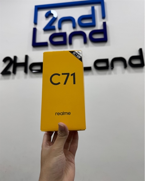 Điện thoại Realme C71 - Model:RMX5303 - 4/128GB - Màu trắng - Ngoại hình 98.% - Fullbox 4