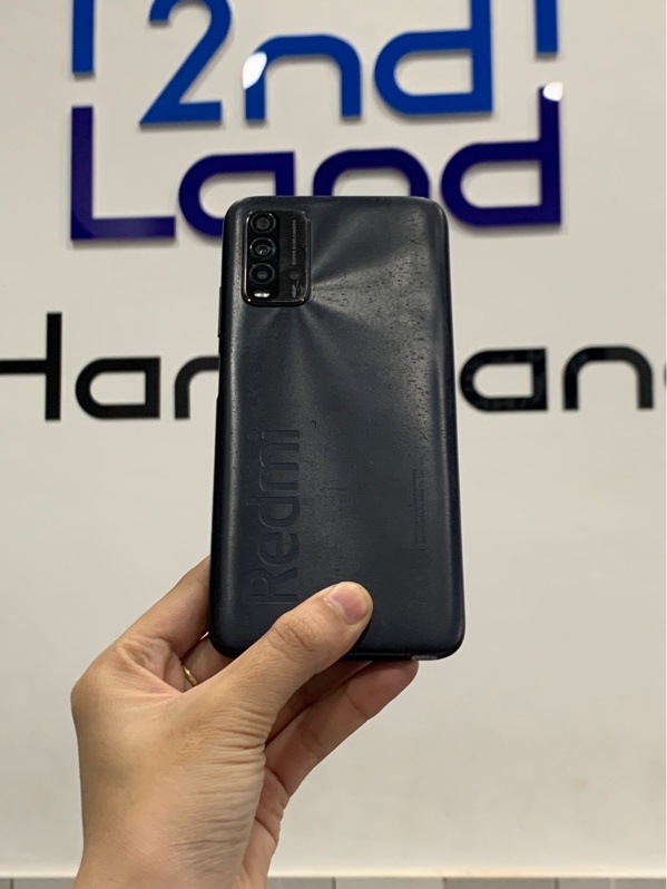 Điện thoại Redmi 9T - Snapdragon 662 - Ram 4gb/64gb - Màu xanh - Ngoại hình: 96% - Trầy xước, màn ám viền vàng- Body