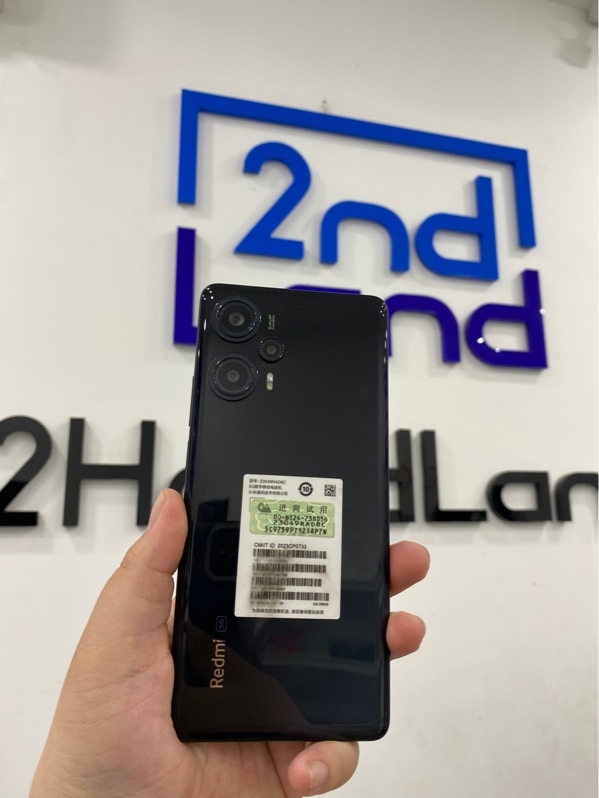 Điện thoại Redmi note 12 Tubro - nội địa Trung - Snapdragon 7+ Gen 2 - 12/256GB - Màu đen - Ngoại hình 97% - Kèm Box , sạc zin 67W