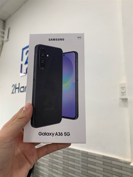 Điện thoại Samsung A36 5G (SM-A366B/DS) - Màu đen - 8/128GB - Newseal - Còn BH 11/12/2026