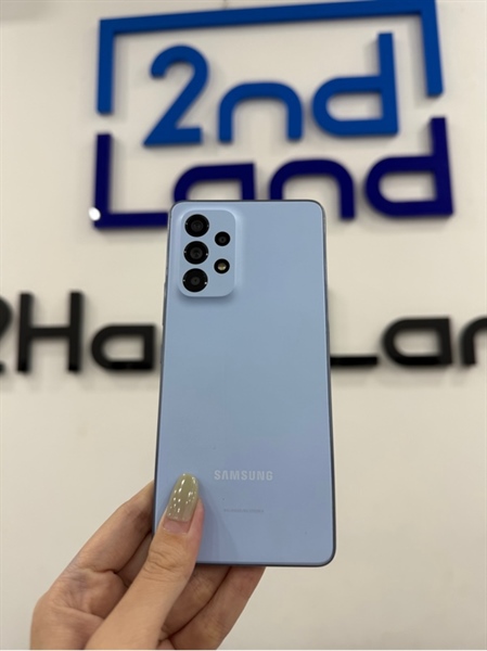 Điện thoại Samsung A53 5G - 8/128GB - Màu xanh - Ngoại hình 98% - màn vàng nhẹ, lỗi sim - Kèm sạc - Sản phẩm lỗi không bảo hành