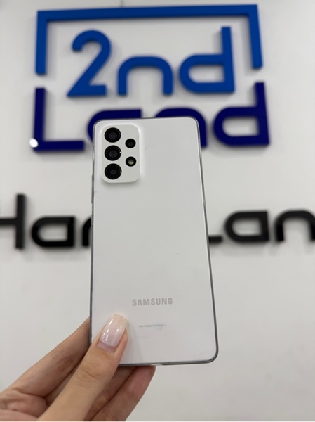 Điện thoại Samsung A53 5G - Exynos 1280 - 8/128GB - Màu trắng - Ngoại hình 97% - Màn xước dăm , lỗi sim , viền trầy - Body - Lỗi không bảo hành