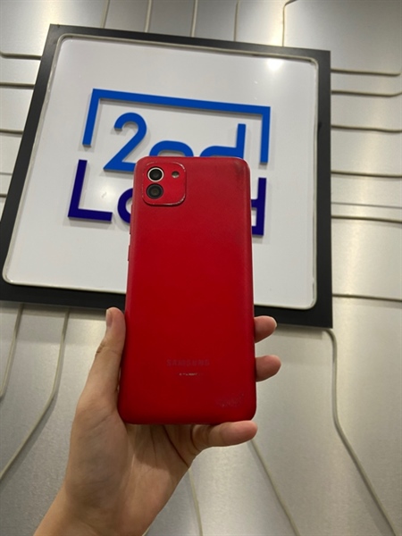 Điện thoại Samsung Galaxy A03 - Ram 3GB 32GB - Màu đỏ - Ngoại hình: 97% - Body