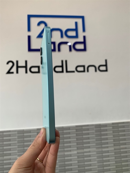 Điện thoại Samsung Galaxy A06 - Ram 4GB/rom 128GB - Màu xanh - Ngoại hình: 98% - Màn ám hồng - Box 1