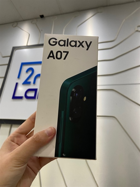 Điện thoại Samsung Galaxy A07 - Helio G99 - Ram 4/128GB - Màu xanh lá - Ngoại hình: 99% - FullBox