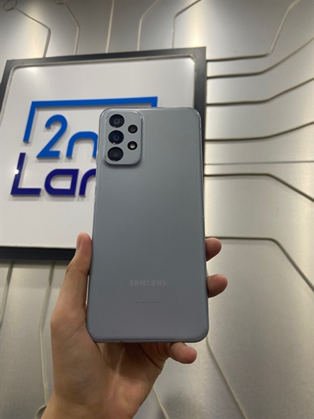 Điện thoại Samsung Galaxy A23 - 5G - Ram 4/128GB - Màu xanh xám - Ngoại hình: 97% - Nứt kính - Body