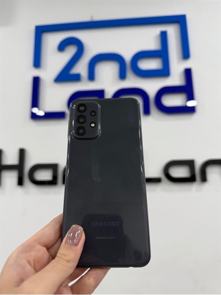 Điện thoại Samsung Galaxy A23 - Snap 680 - 4/128GB - Màu đen - Ngoại hình 97% - màn trầy , màn hở , hở sáng viền dưới - Kèm sạc