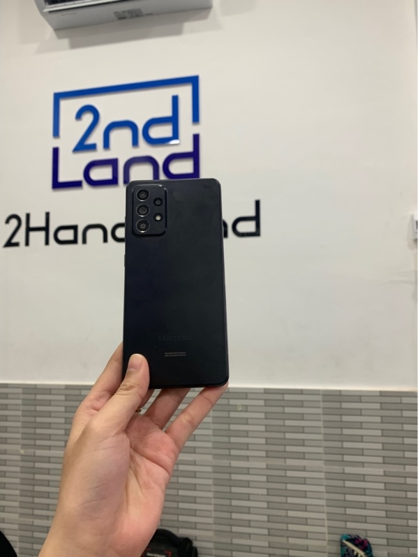 Điện thoại Samsung galaxy A52 5G - Màu đen - Ngoại hình: 98% - màn lưu ảnh - Body - Đã thay lưng