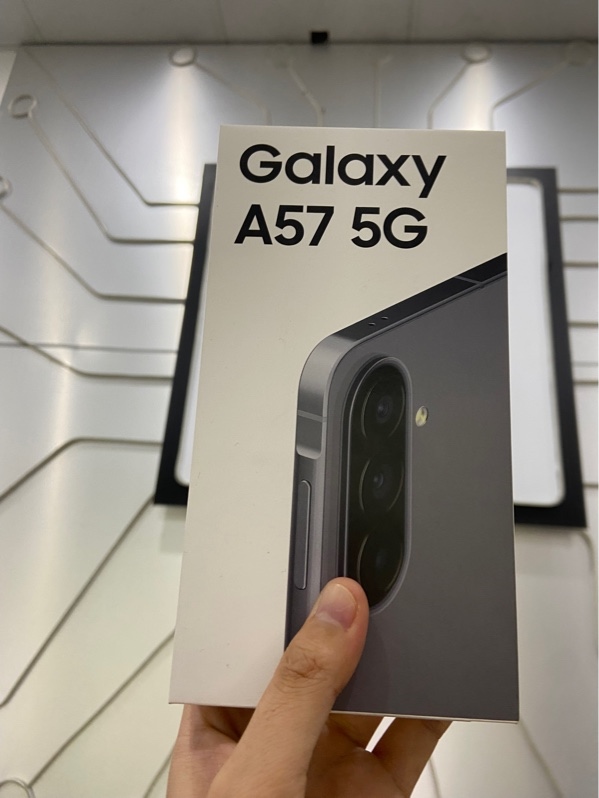 Điện thoại Samsung Galaxy A57 5G - Ram 8/128GB - 120Hz - Màu xám - Newseal - Còn Bảo Hành Đến 21/06/2026