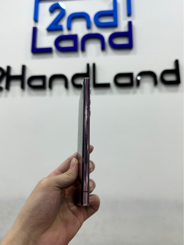 Điện thoại Samsung Galaxy S22 Ultra - Bản Mỹ - Ram 8/128GB - Màu tím - Ngoại hình 97% - Màn xước ,nứt kính cam sau - Body