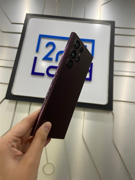 Điện thoại Samsung Galaxy S22 Ultra - SM-S908U - Ram 12/256GB - sim vật lý - 1 esim - Bản mỹ - Màu tím - Ngoại hình: 98% - Body 1