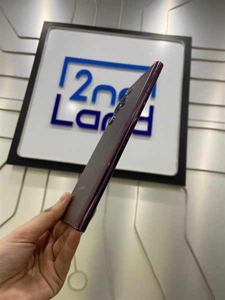 Điện thoại Samsung Galaxy S22 Ultra - SM-S908U - Ram 12/256GB - sim vật lý - 1 esim - Bản mỹ - Màu tím - Ngoại hình: 98% - Body 2