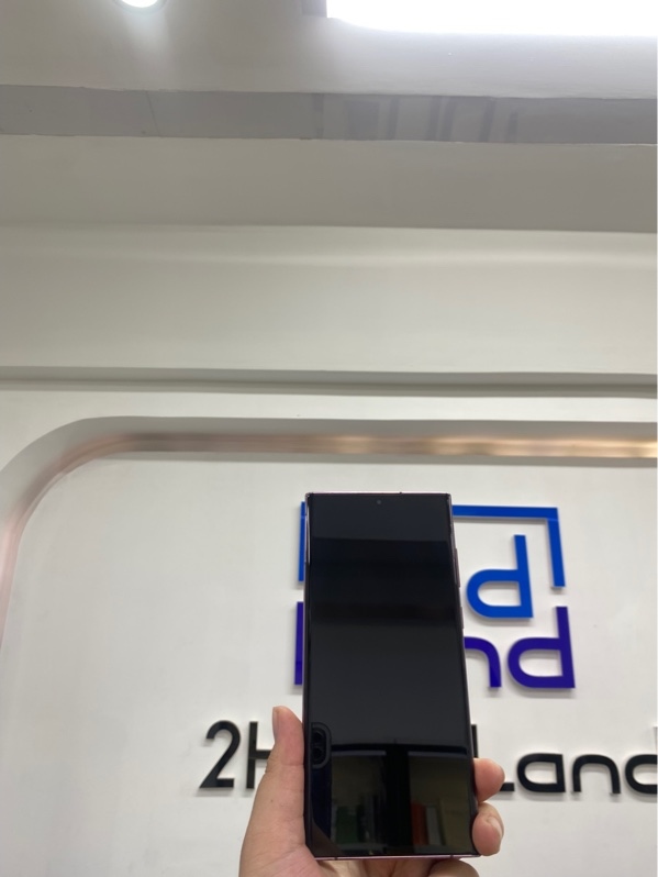 Điện thoại Samsung Galaxy S22 Ultra - Snapdragon 8 Gen 1 - 12/256 - Màu đỏ rượu - Ngoại hình 97% - Màn lưu ảnh - Body