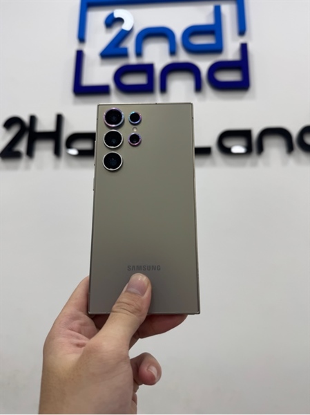 Điện thoại Samsung Galaxy S24 Ultra - Mã VN - 12/256GB - Màu titan - Ngoại hình 98% - Fullbox