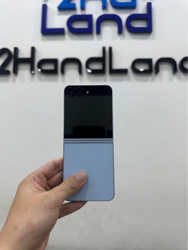 Điện thoại Samsung Galaxy Z Flip 6 - Bản hàn - 12/256GB - Màu xanh - Ngoại hình 98% - Body