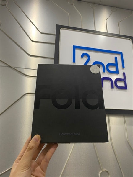 Điện thoại Samsung Galaxy Zfold 4 - 256/12GB - Màu xanh đen - Ngoại hình: 99% - FullBox