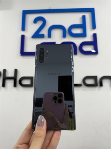 Điện thoại Samsung Note 10plus 5G - 12/256GB - Màu đen - Ngoại hình 97% - Màn trầy , lưng trầy , kính cam trầy - Kèm sạc