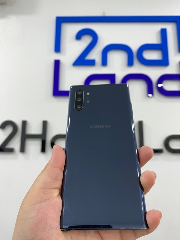 Điện thoại Samsung Note 10plus - Exynos 9825 - 12/256GB - Màu xanh - Ngoại hình 97% - Đã thay lưng , viền trầy , lỗi s pen , màn chớp - Body