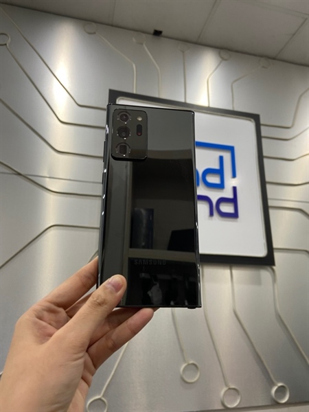 Điện thoại Samsung Note 20 Ultra - 5G - 1 sim + 1 esim - Snapdragon 865 Plus - Ram 12GB/128GB - Pin tốt - Màu đen - Ngoại hình: 97% - Màn lưu ảnh nhẹ, bút linh kiện - Body