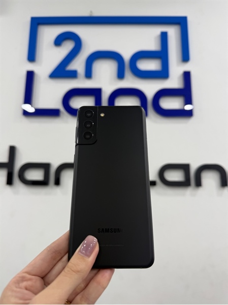 Điện thoại Samsung S21 plus 5G (SM-G996N) - 8/256GB - Mã Hàn - 1 sim - Màu đen - Ngoại hình 97% - Màn lưu ảnh nhẹ , màn trầy - Body