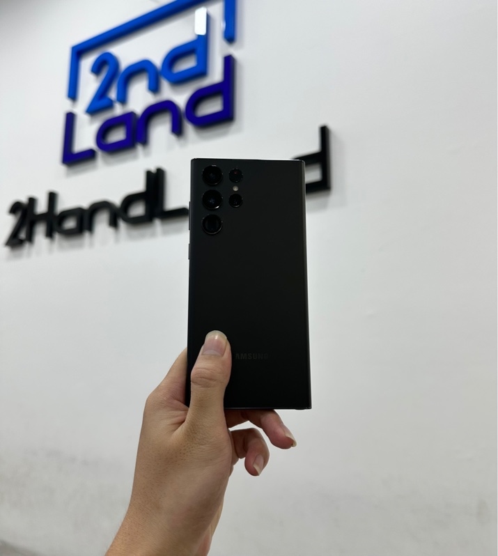 Điện thoại Samsung S22 Ultra - Model: SM-S908N - Mã Hàn - Ram 12/256GB - Màu đen - Ngoại hình 98% - Body