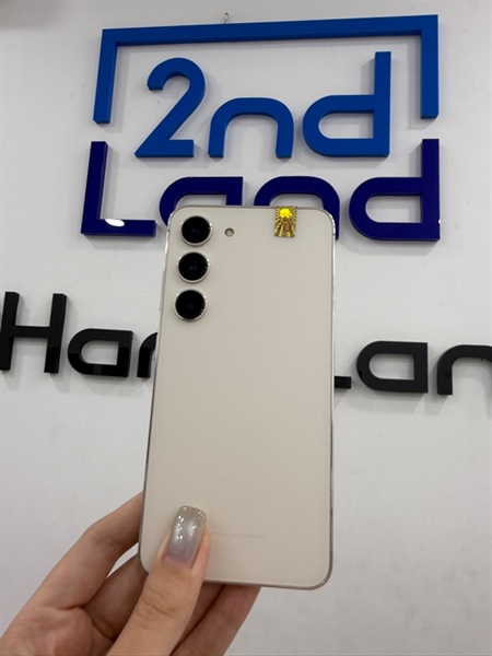 Điện thoại Samsung S23 - Snapdragon 8 Gen 2 - 8/256GB - Mã Hàn - Màu trắng - Ngoại hình 98% - Màn xước , viền xước - Body