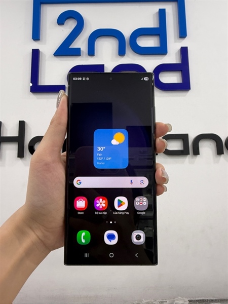 Điện thoại Samsung S23 Ultra ( SM- S91813/DS) - Snapdragon 8 gen 2 - 8/256GB - VN - 2 sim vật lí - Màu đen - Ngoại hình 98% - Trầy viền - Body 2