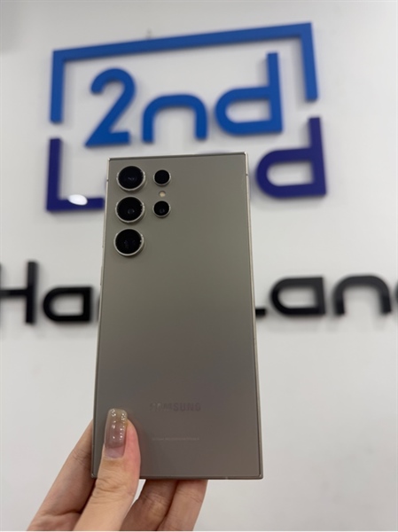 Điện thoại Samsung S24 Ultra - 12/256GB - Mã Hàn - Màu xám - Ngoại hình 98% - Kèm sạc
