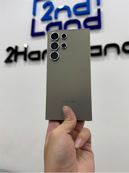 Điện thoại Samsung S24 Ultra - Mã Hàn - 12/256GB - Pin bình thường - Ngoại hình 98% - Body