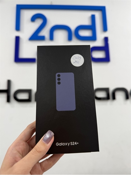 Điện thoại Samsung S24plus - Exynos 2400 - 12/256GB - Màu tím - Ngoại hình 98% - Cấn nhẹ 1 góc - Còn BH TGDD đến 18/02/2026 - Kèm Box , sạc