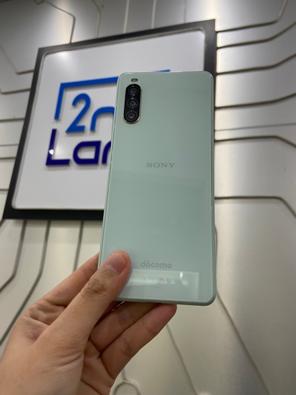 Điện Thoại Sony Xperia 10 Gen 2 - SO-41A - Ram 4/64GB - Snapdragon 665 - Bản nhật có tiếng việt - Màu xanh - Ngoại hình: 98% - Không nhận sim - Body