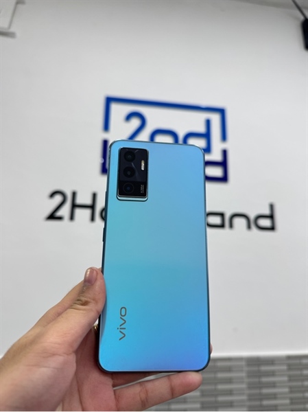 Điện thoại Vivo V23e - Helio G96 - Ram 8/rom 128 - Màu xanh - Ngoại hình 97% - Trầy, xướt, cấn sườn, màn trầy - Body